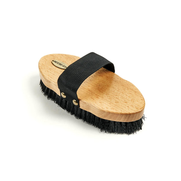 EZI-GROOM Premium Body Brush - Wooden