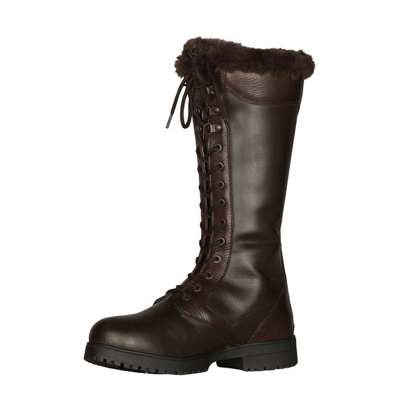 Moretta Nola Lace Country Boots - Brown