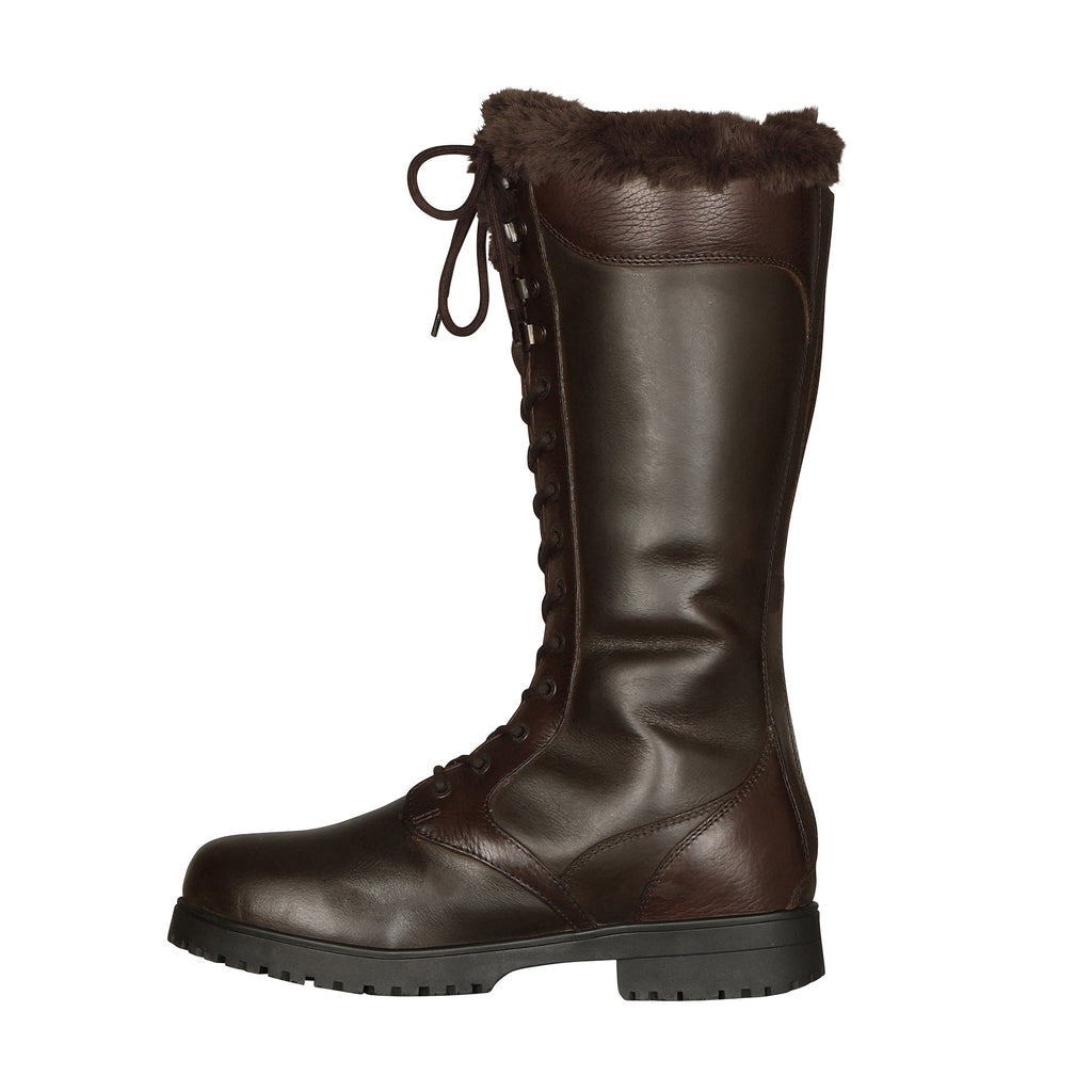 Moretta Nola Lace Country Boots - Brown