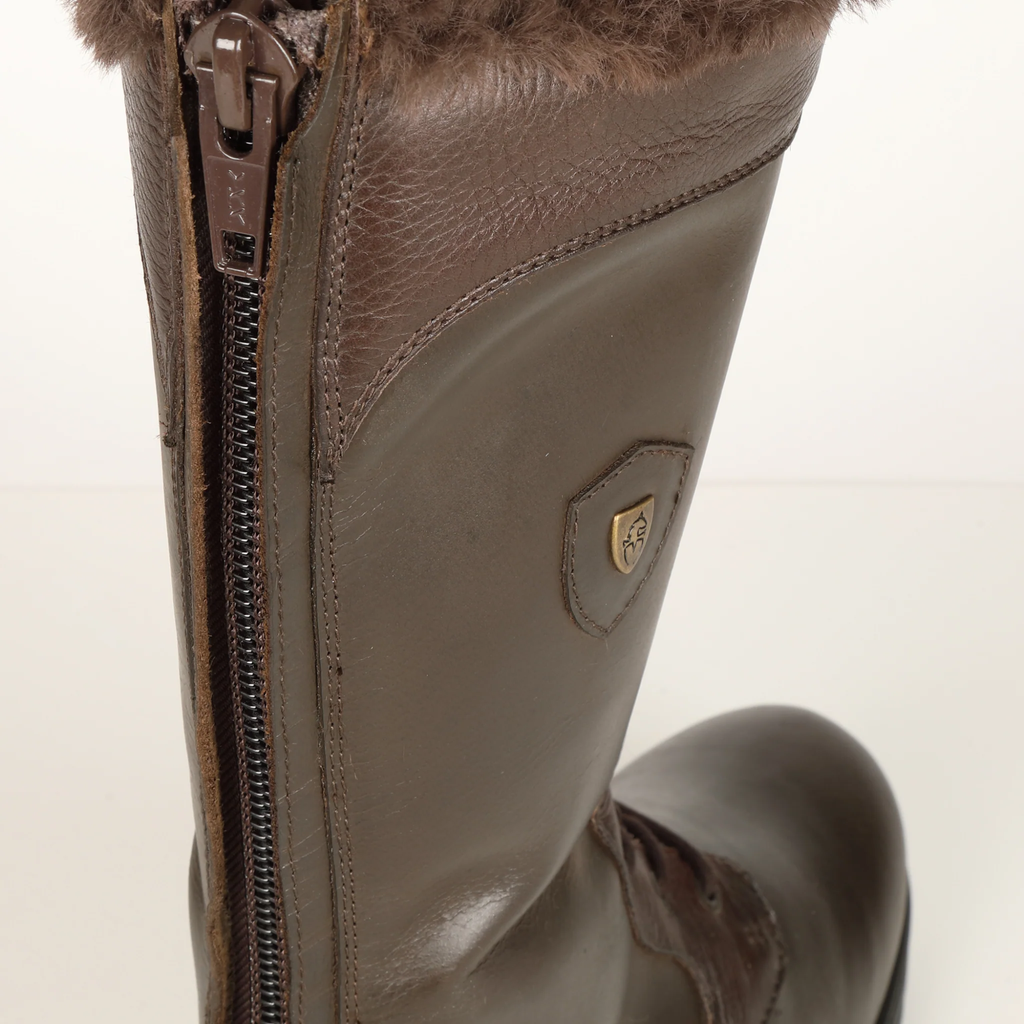 Moretta Nola Lace Country Boots - Brown
