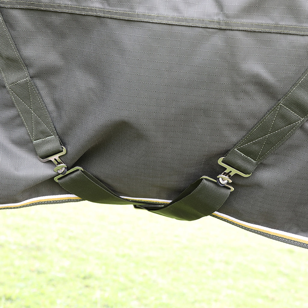 Shires Highlander Plus 50 Combo Turnout Rug - Green