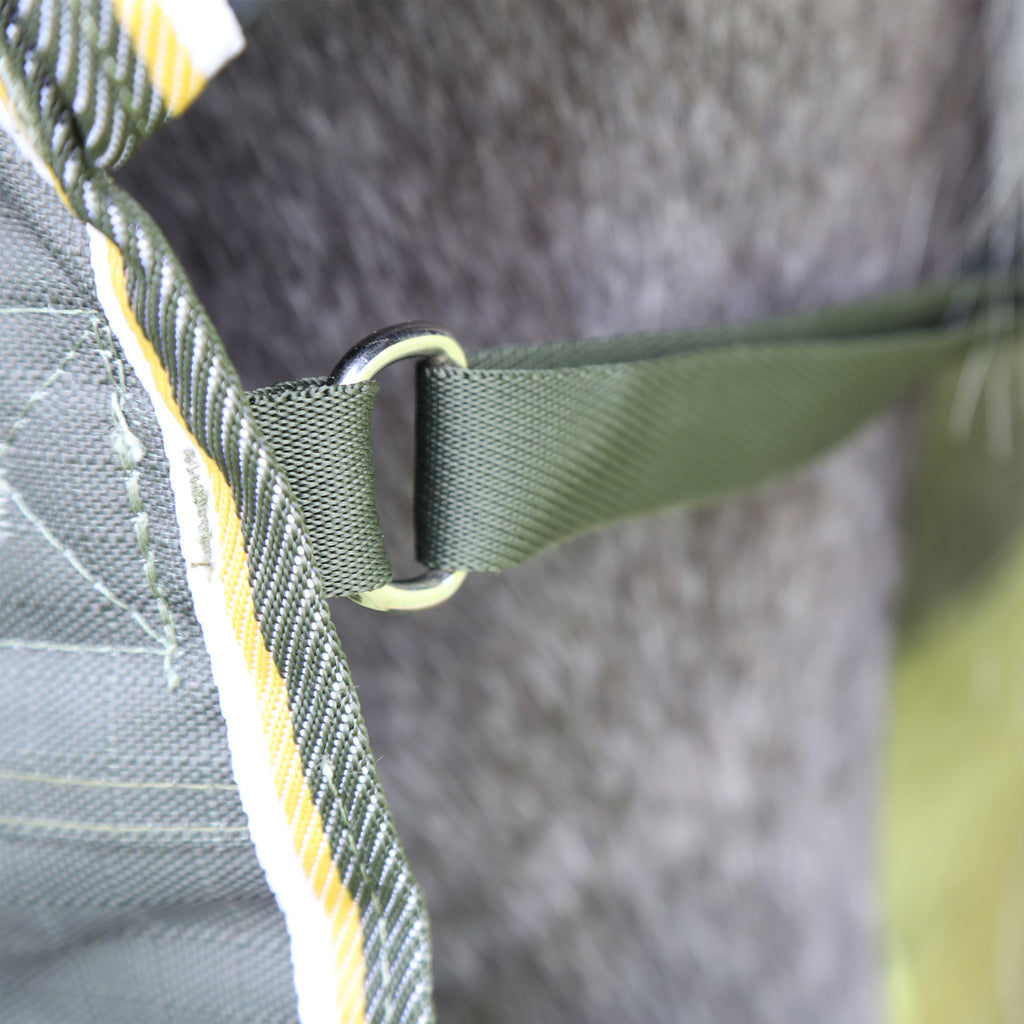 Shires Highlander Plus 50 Combo Turnout Rug - Green