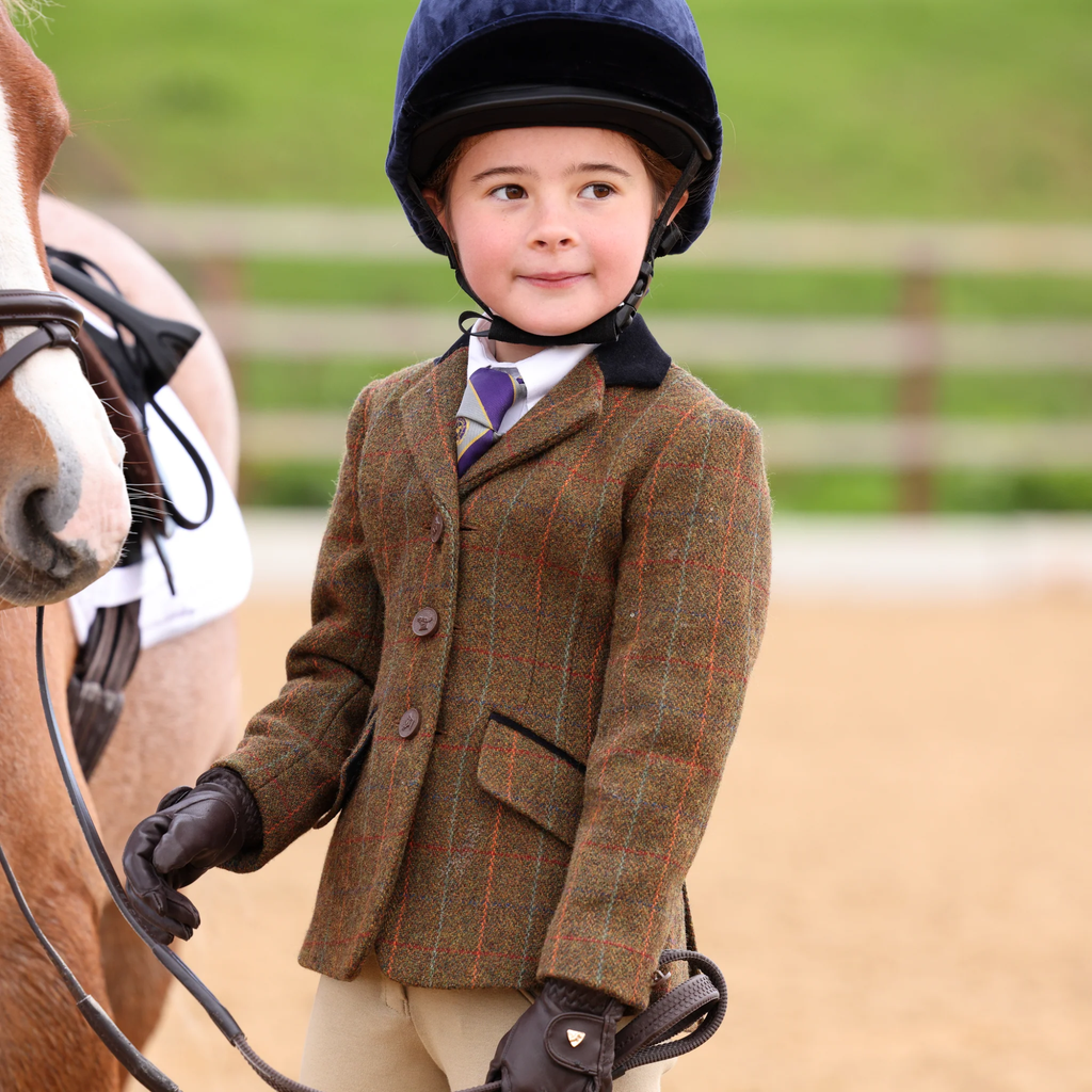 Aubrion Childs Saratoga Jacket - Rust Check