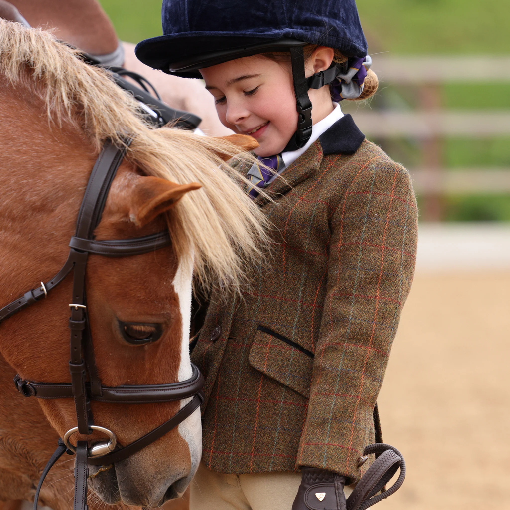 Aubrion Childs Saratoga Jacket - Rust Check