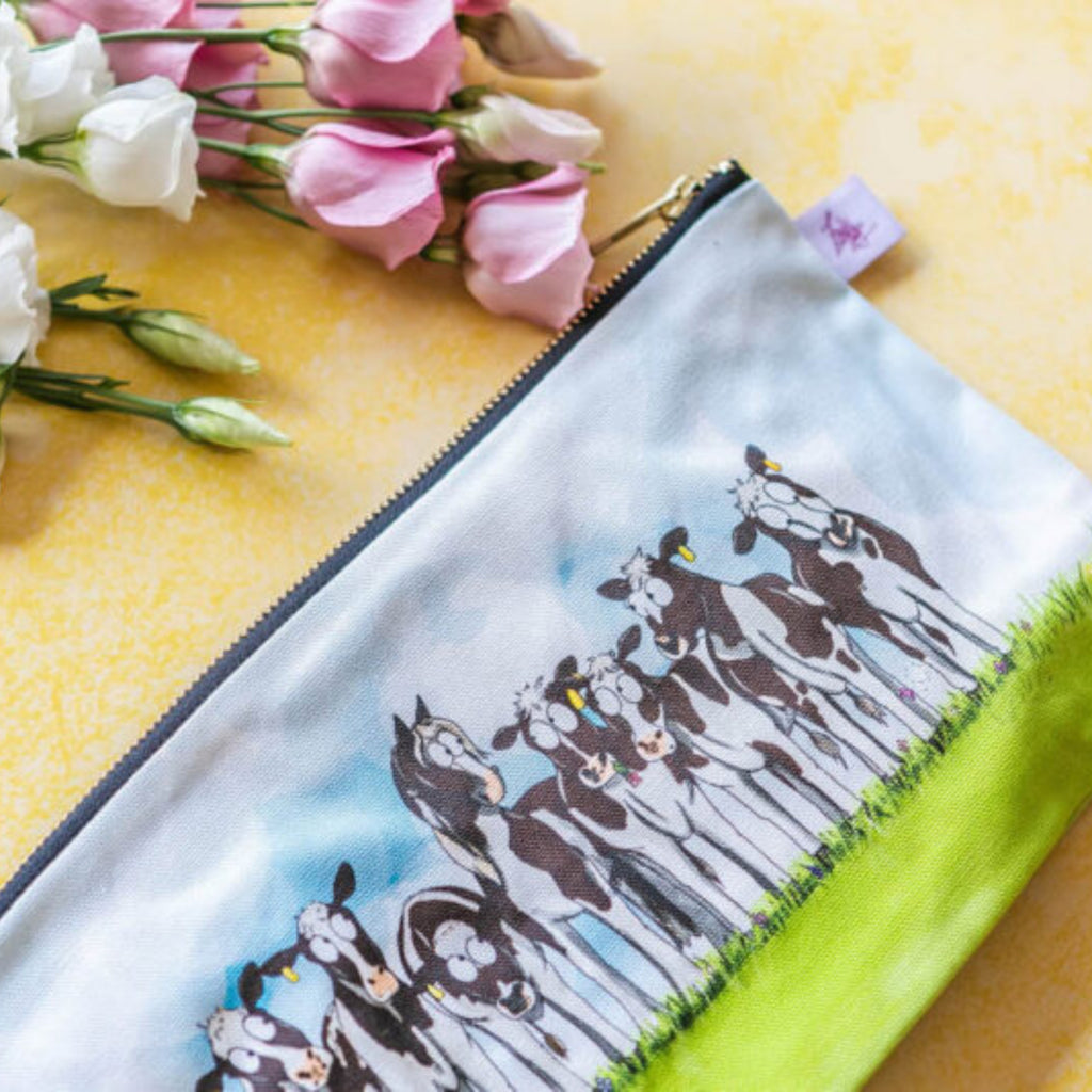 Emily Cole Cow Pony Washbag