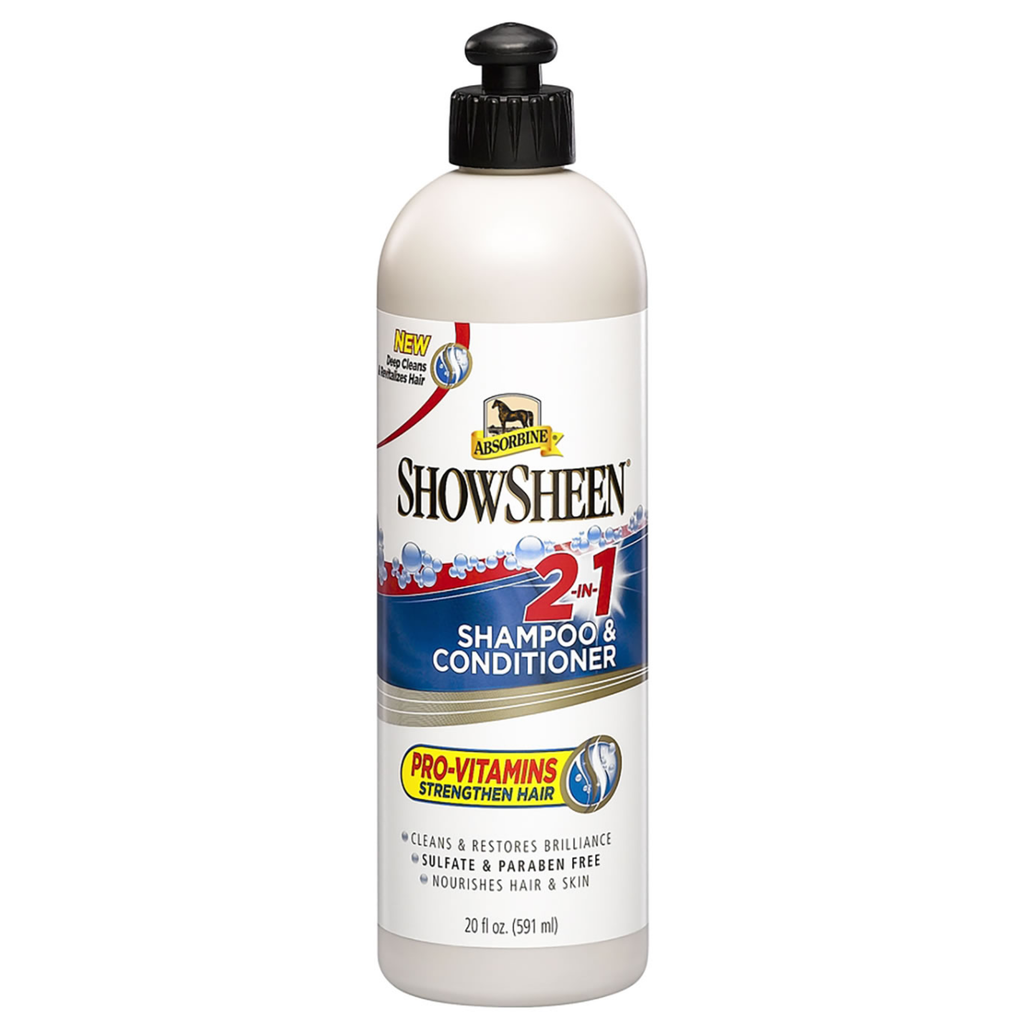 Absorbine ShowSheen 2-In-1 Shampoo and Conditioner - 591ml