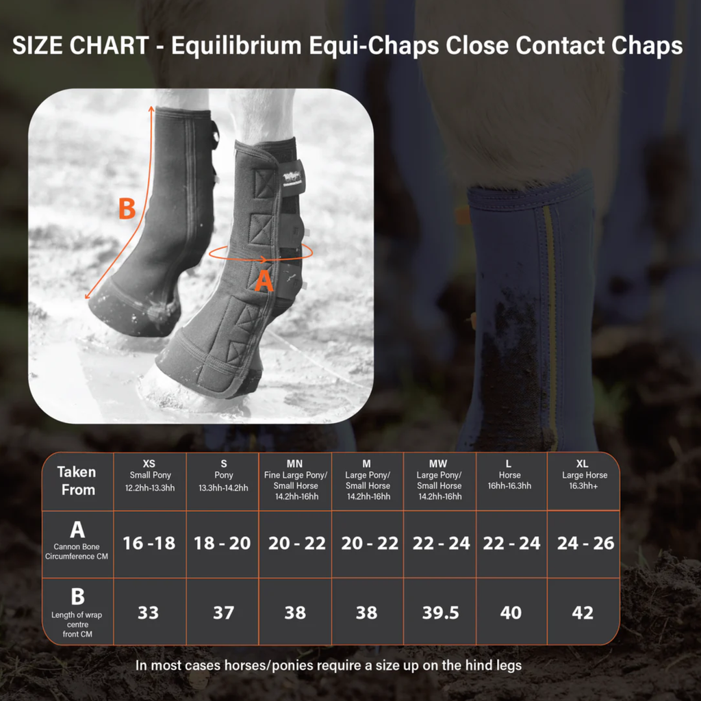 Equilibrium Equi-Chaps Close Contact Chaps - Navy