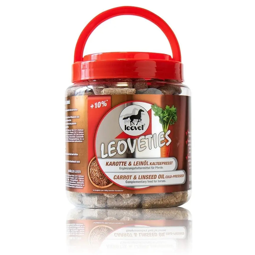 Leovet Leoveties Carrot & Linseed Treats - 1.1kg