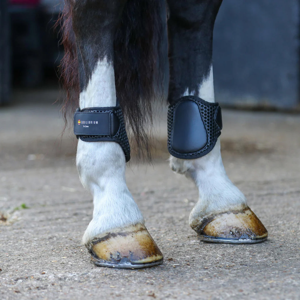 Equilibrium Tri-Zone Fetlock Boots - Black