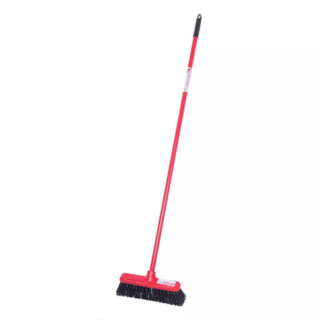 The Gorilla Broom Hard Bristle Short - Red