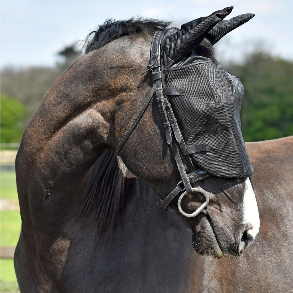 Equilibrium Net Relief Riding Mask - Black