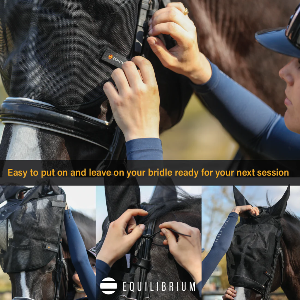 Equilibrium Net Relief Riding Mask - Black