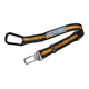 Kurgo Direct To Seatbelt Tether Black/ Orange - Small