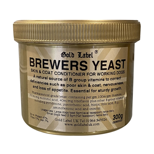 Gold Label Canine Brewers Yeast - 300g
