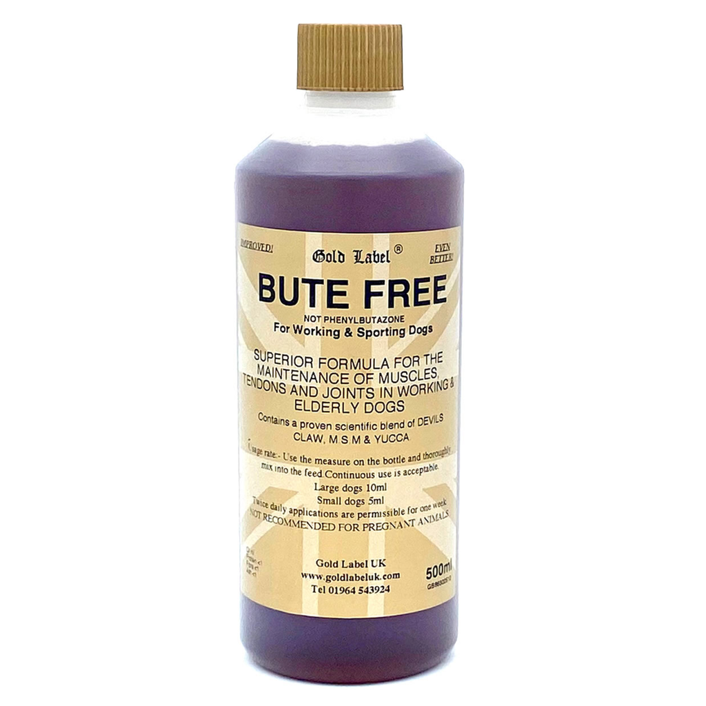 Gold Label Canine Bute Free - 500ml