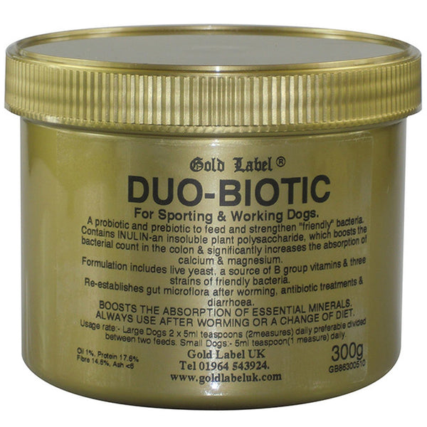 Gold Label Canine Duo-Biotic - 300g