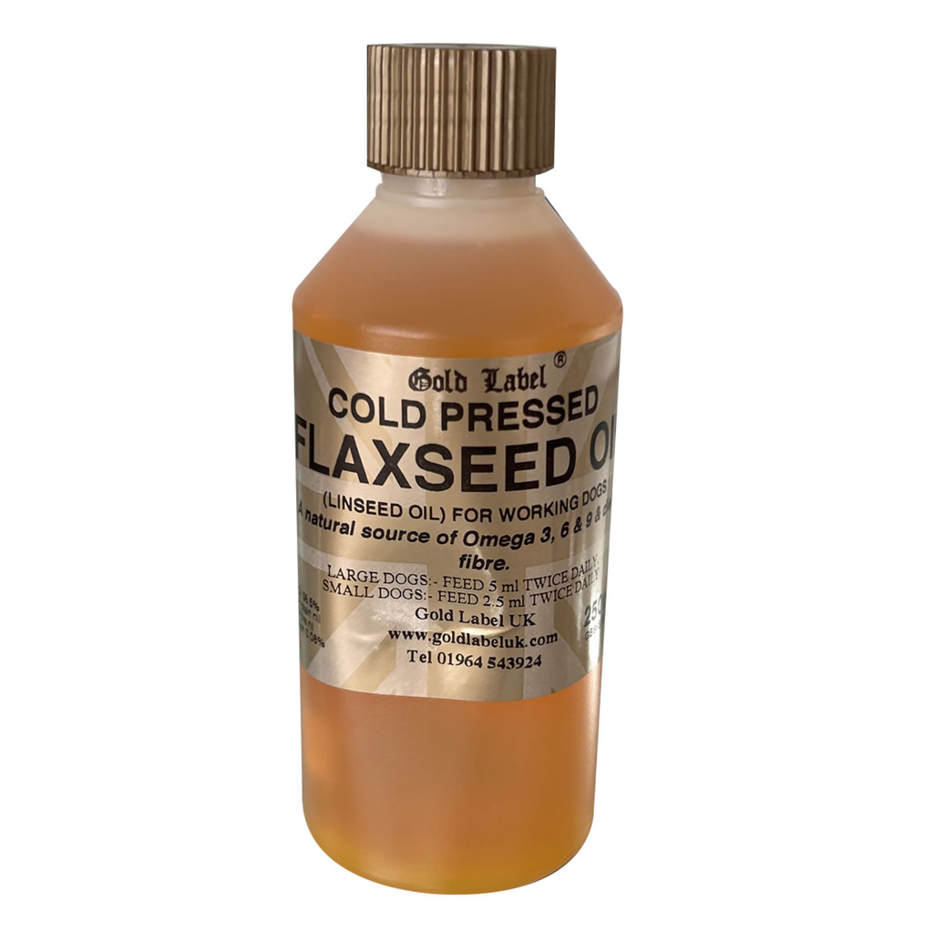 Gold Label Canine Flaxseed Oil - 250ml