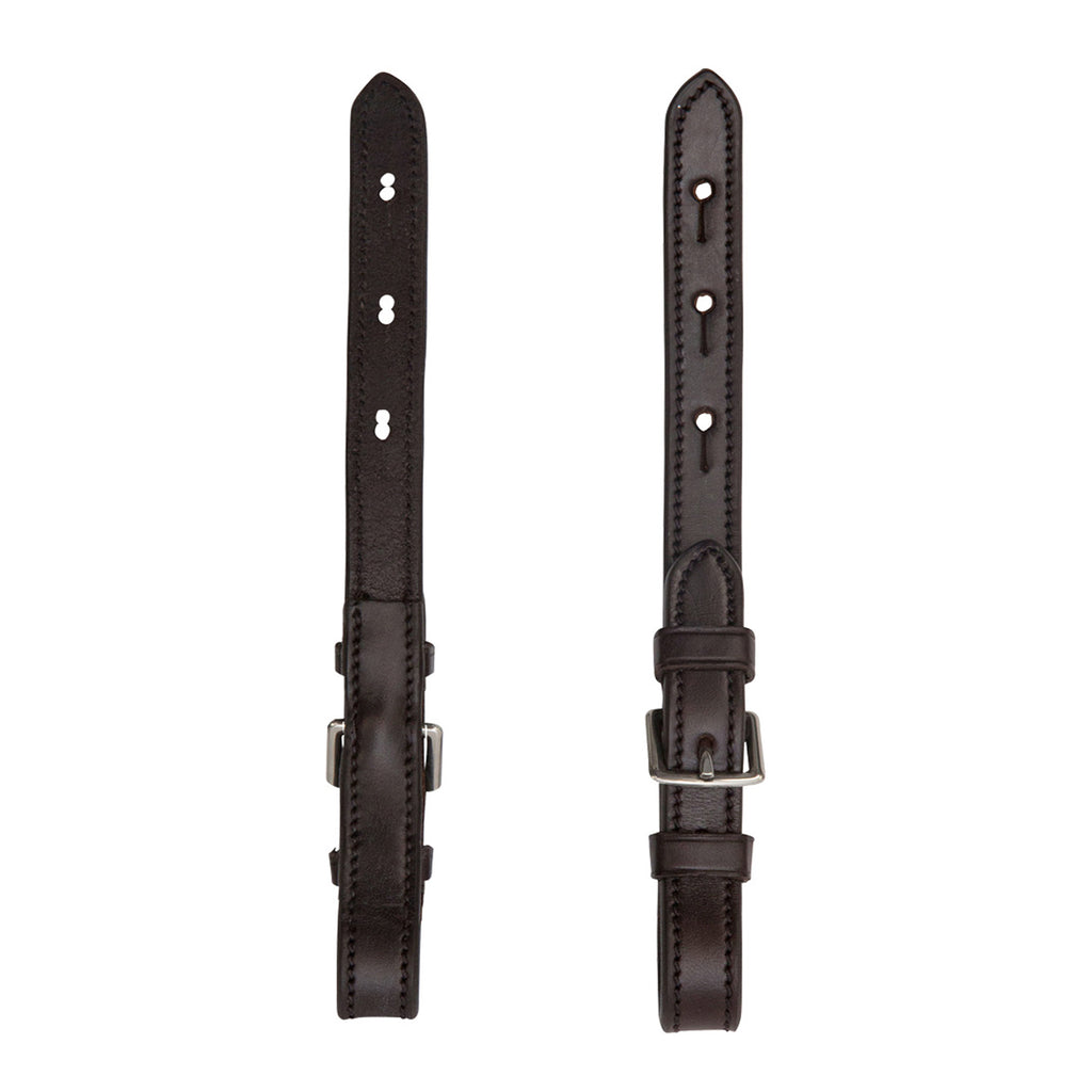 Schokemohle Equitus Cheek Pieces - Espresso