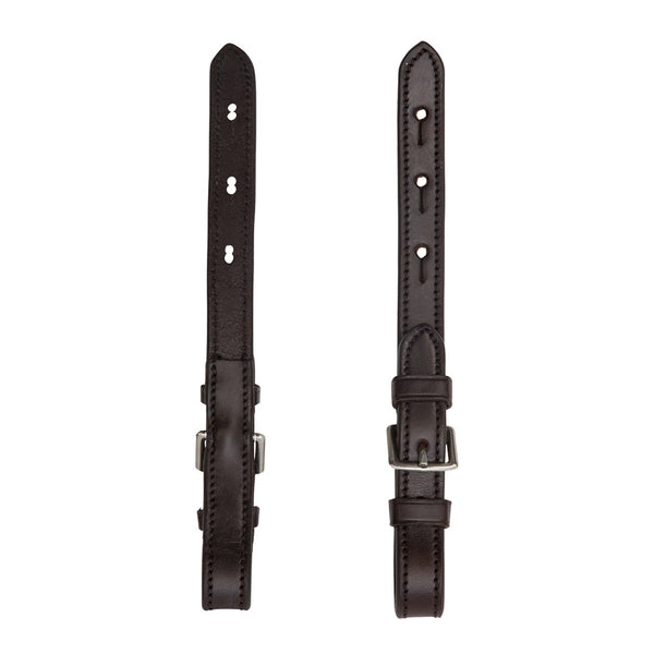 Schokemohle Equitus Cheek Pieces - Espresso