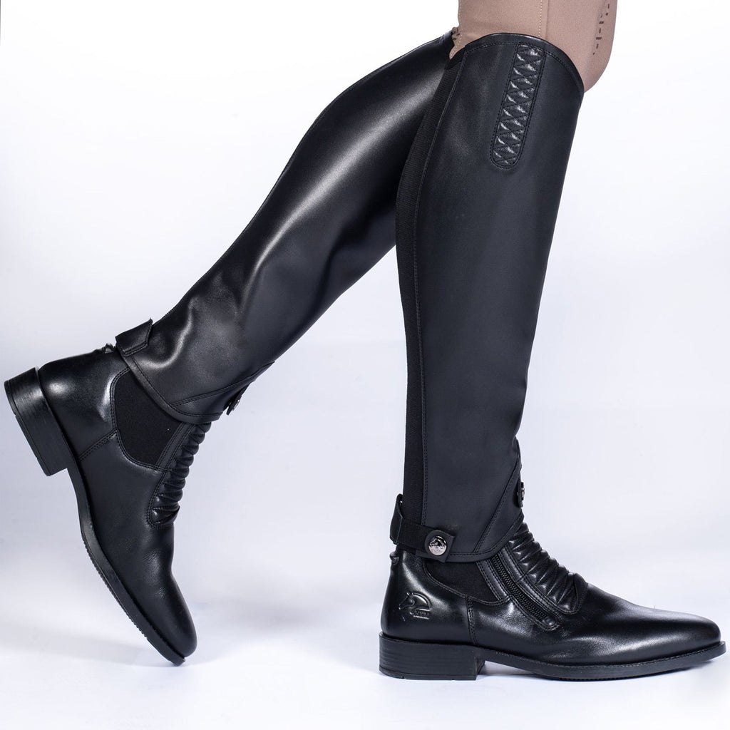 HKM Killarney Half Chaps - Black
