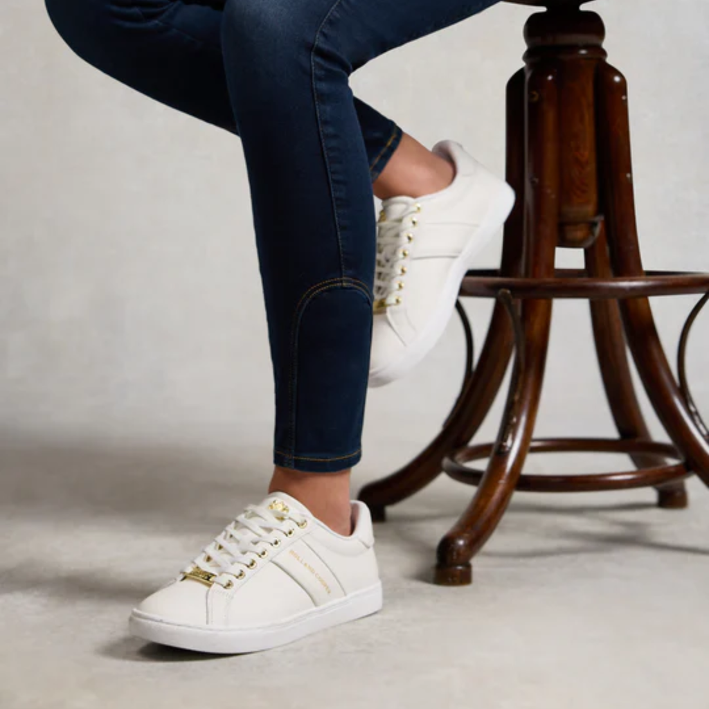 Holland Cooper Knightsbridge Court Trainer - White