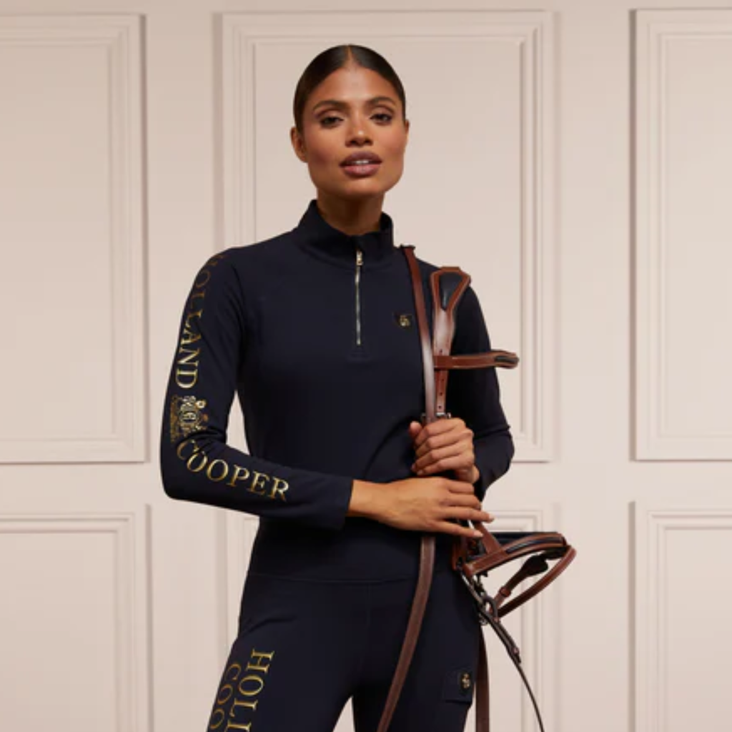 Holland Cooper Halcot Thermal Base Layer - Ink Navy
