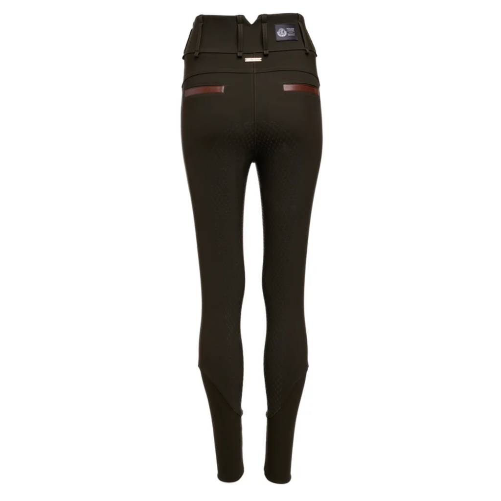 Holland Cooper Thermal Heritage Breeches - Dark Olive