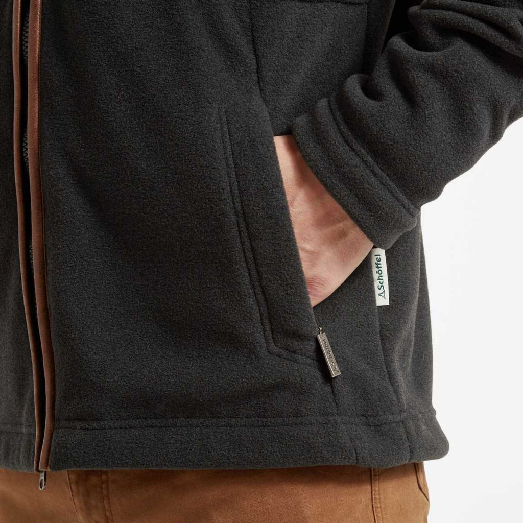 Schoffel Mens Cottesmore Fleece - Gunmetal
