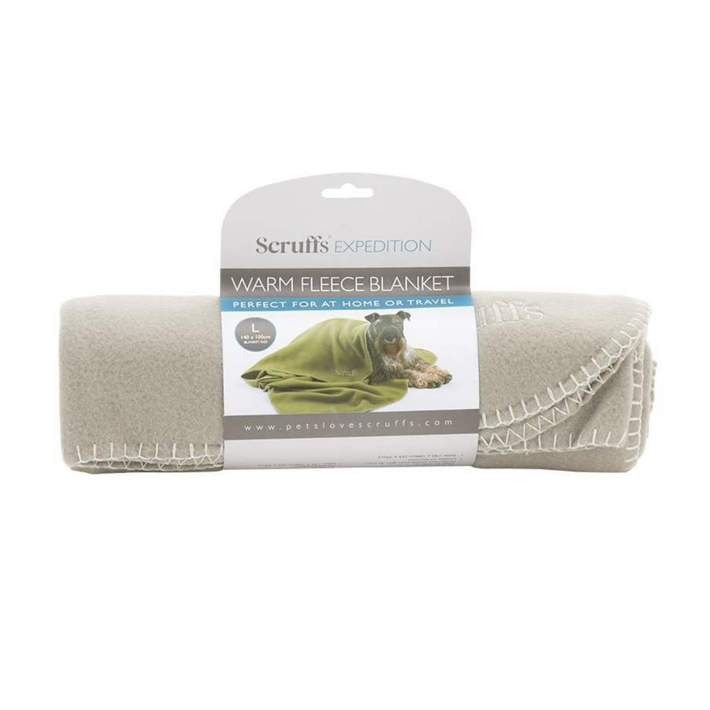 Scruffs Expedition Fleece Pet Blanket - Storm Grey
