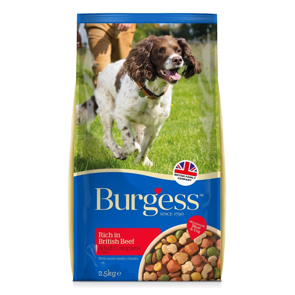 Burgess Adult Complete With Beef - 12.5kg