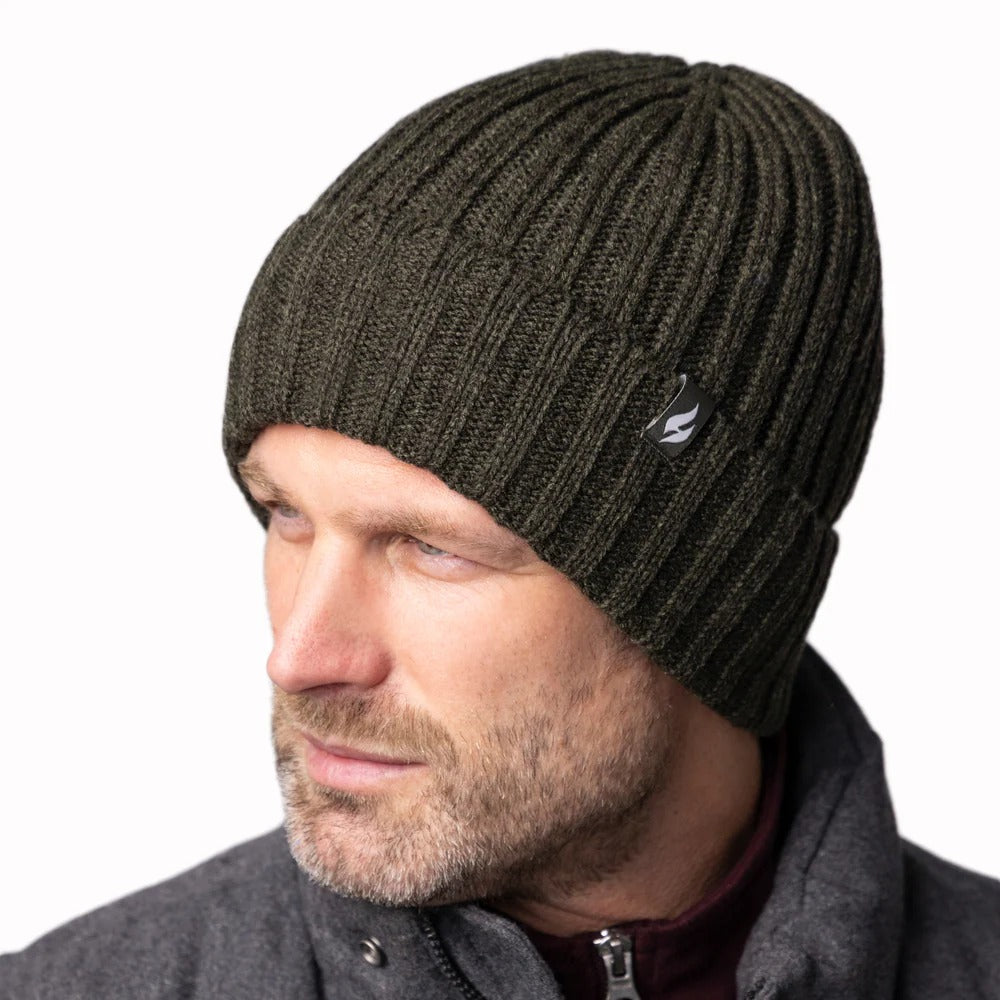 Heat Holder Mens Lawson Thermal Hat - Forest