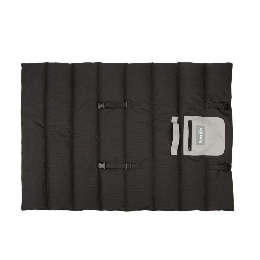 Scruffs Roll Up Travel Pet Bed - Storm Grey