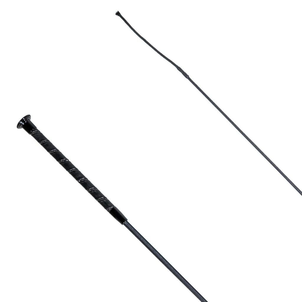 Country Direct Diamante Spiral Dressage Whip - Black