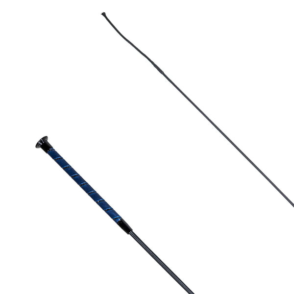 Country Direct Diamante Spiral Dressage Whip - Navy
