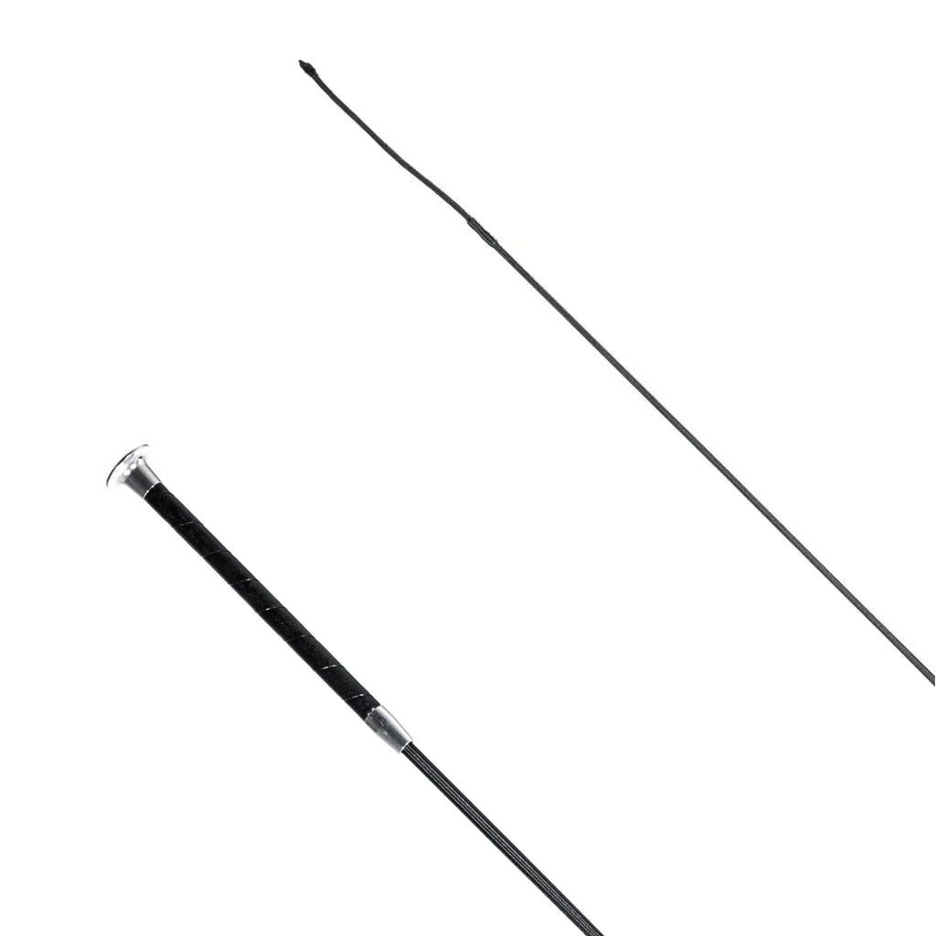 Country Direct Leather Handle Dressage Whip - Navy/Black
