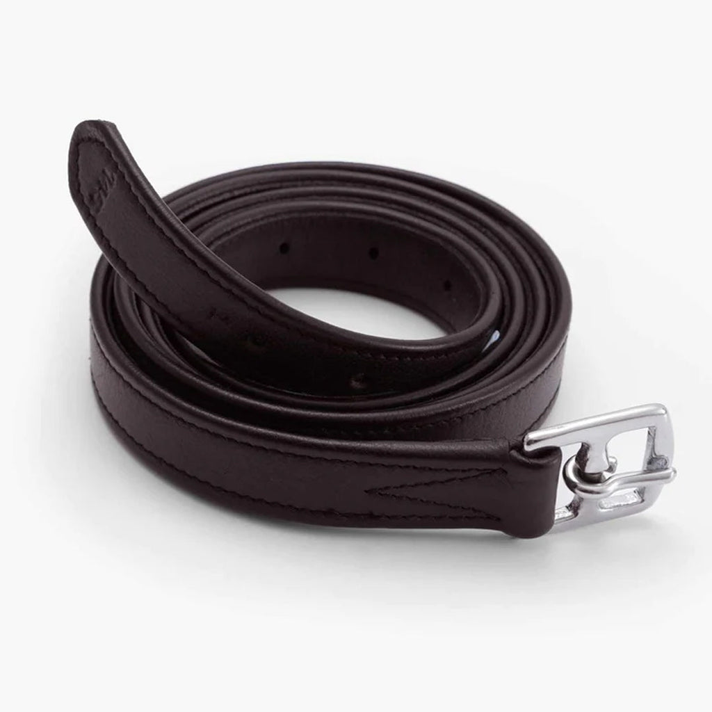Premier Equine Florence Stirrup Leathers - Brown
