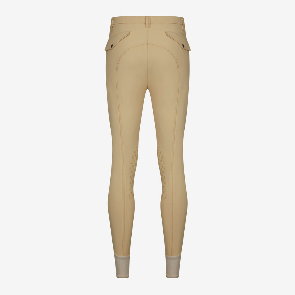 LeMieux Mens Elite Classic Pleated Breeches - Beige
