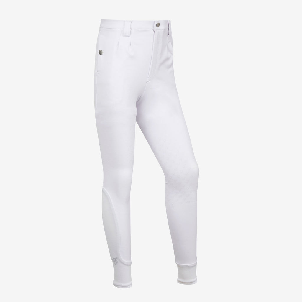 LeMieux Young Mens Breech - White