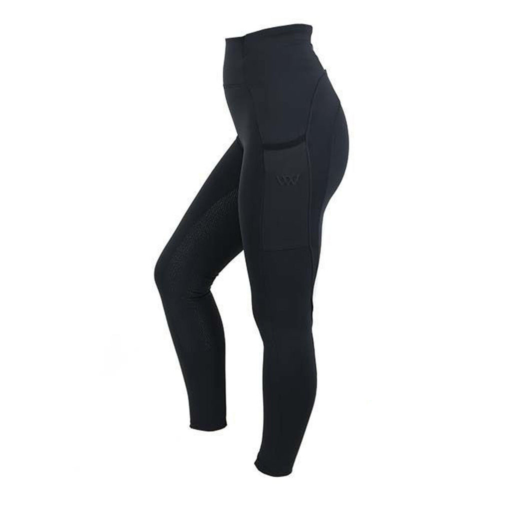 Woof Wear Original Full Seat Riding Tights - Black