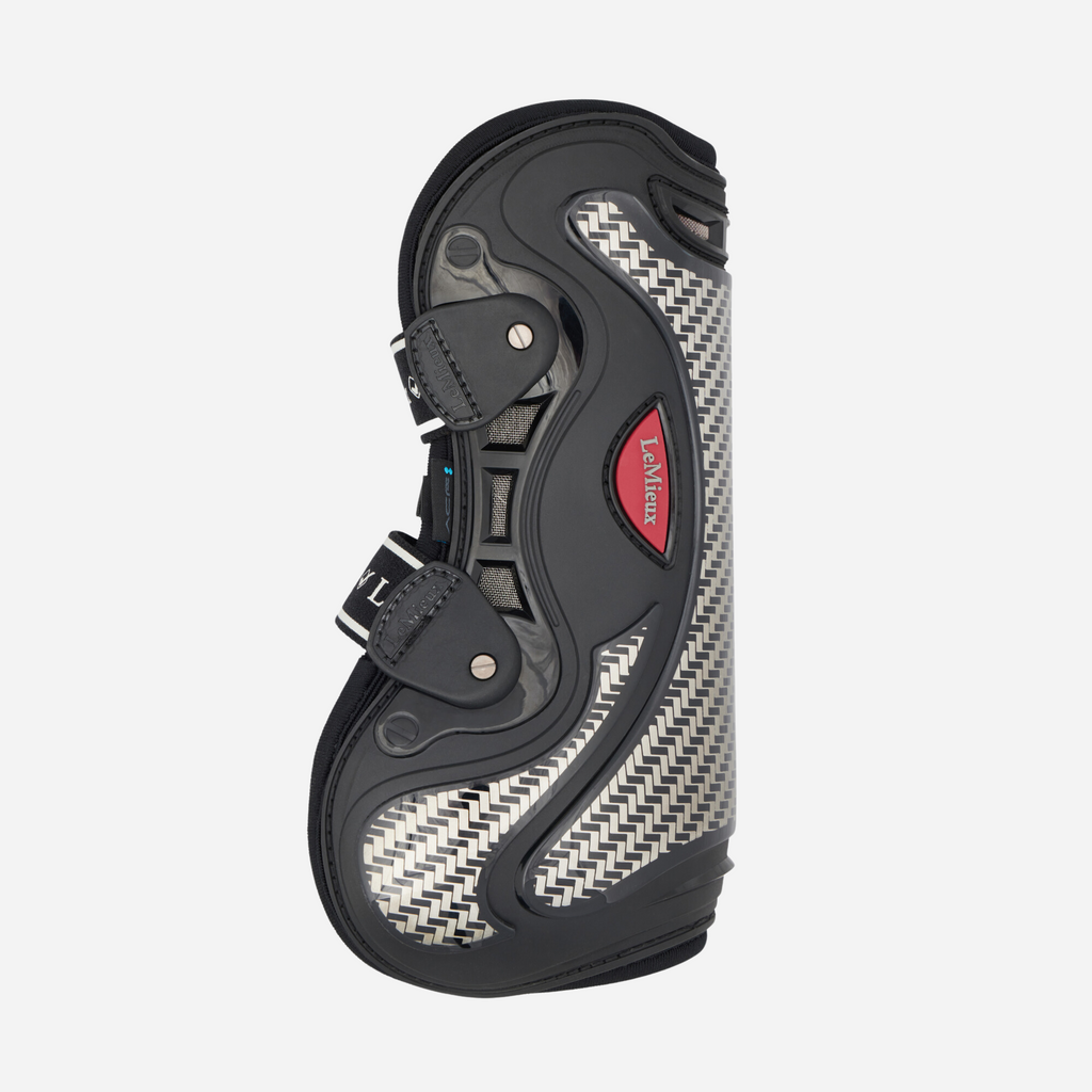 LeMieux EXO Flex Tendon Boot - Black/Silver