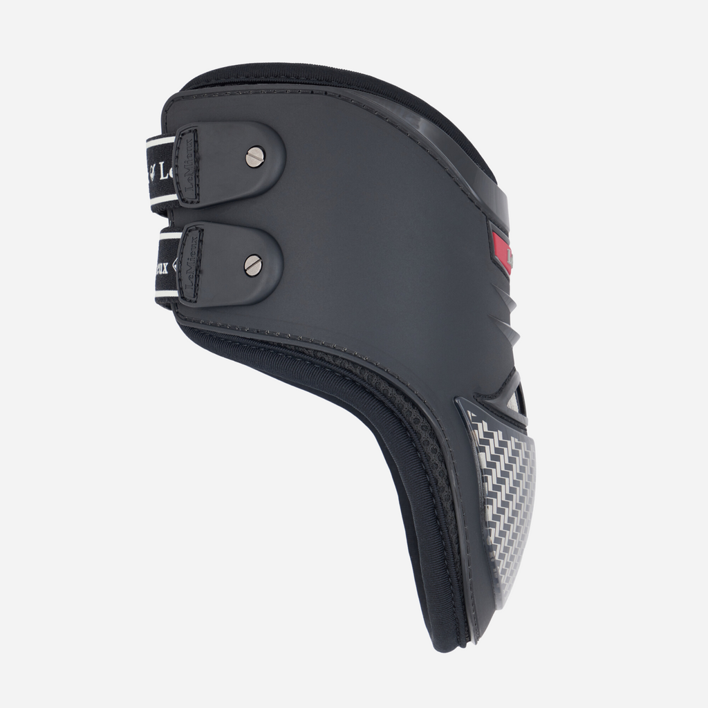 LeMieux EXO Flex Fetlock Boot - Black/Silver