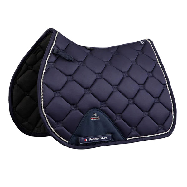 Premier Equine Saltare Close Contact GP/Jump Square - Navy