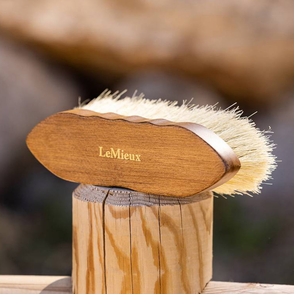 LeMieux Artisan Deep Clean Dandy Brush - Brown