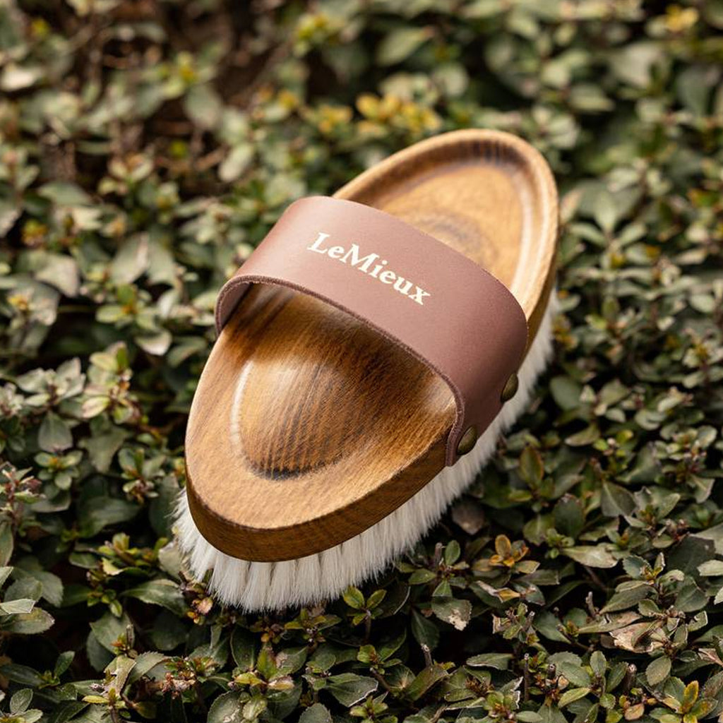 LeMieux Artisan Soft Goats Hair Brush - Brown