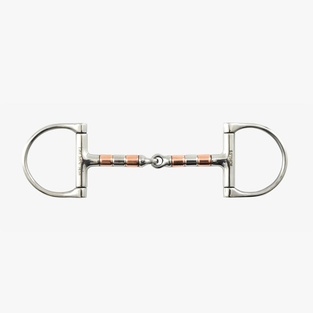 Premier Equine Copper Roller Mouth Dee Bit