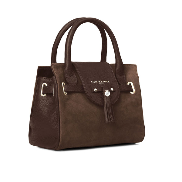 Fairfax & Favor Mini Windsor Handbag - Chocolate