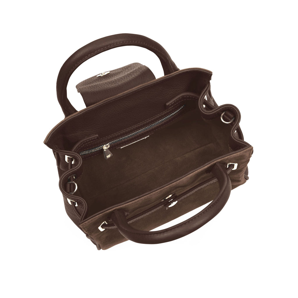 Fairfax & Favor Mini Windsor Handbag - Chocolate