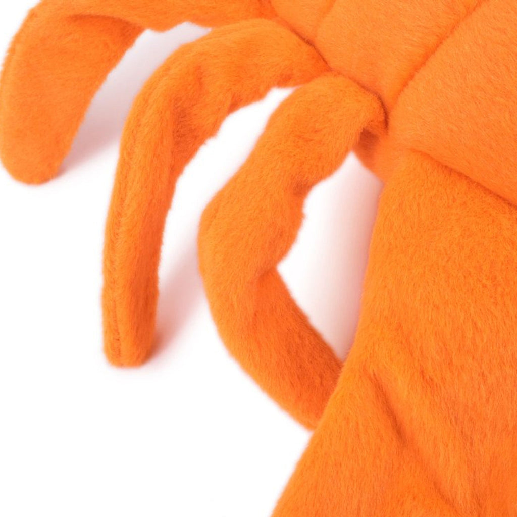 Petface Seriously Strong Plush and Rubber Lobster Dog Toy