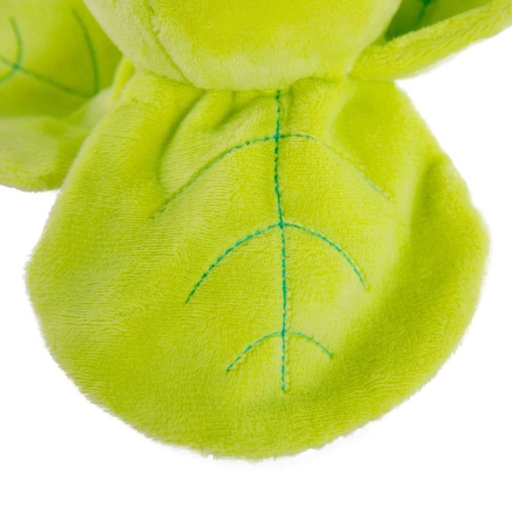 Petface Foodie Faces Fluffy Sprout Plush Dog Toy