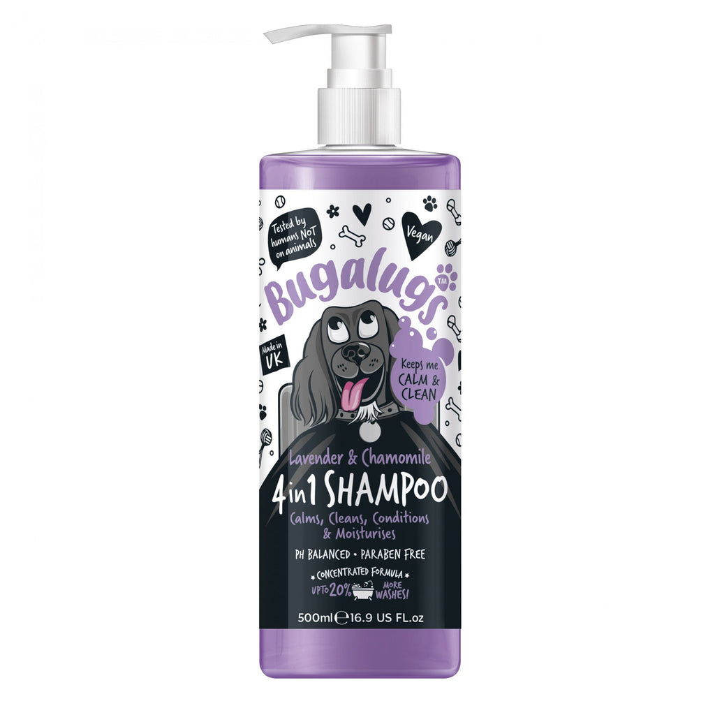 Bugalugs 4 In 1 Lavender and Chamomile Shampoo - 500ml